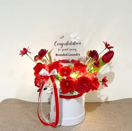 Bloom Box Akrilik Ucapan Grand Opening Andir